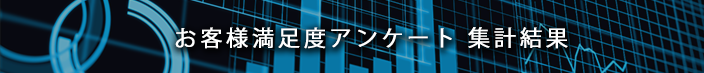 お客様満足度アンケート 集計結果